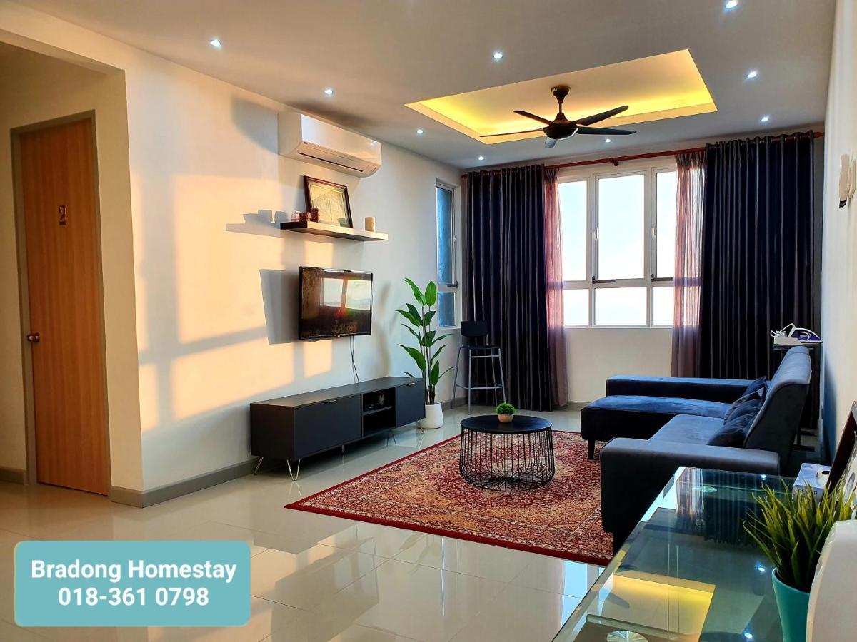 Bradong Homestay - Musllm Only, 3 Queen Bedrooms, Seaview, Infinity Pool, Gym, Near Drawbridge & Ktcc Mall Куала-Тренгану Экстерьер фото