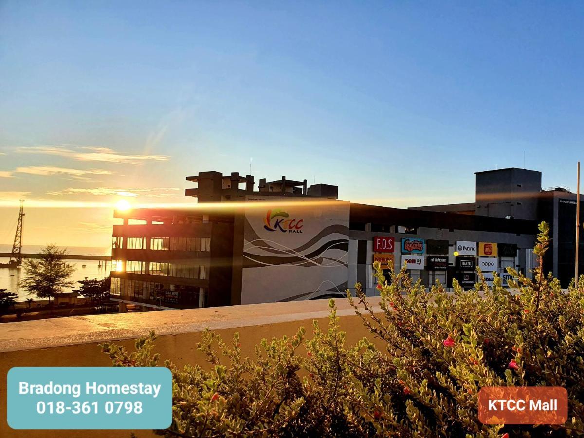 Bradong Homestay - Musllm Only, 3 Queen Bedrooms, Seaview, Infinity Pool, Gym, Near Drawbridge & Ktcc Mall Куала-Тренгану Экстерьер фото